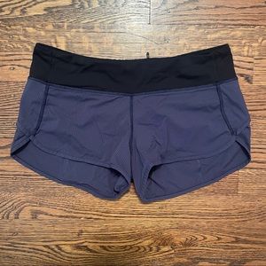 Navy Lululemon shorts